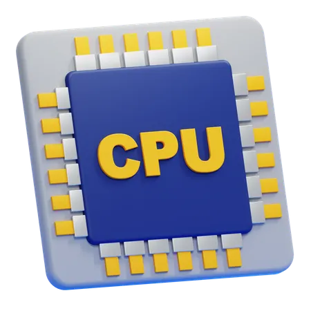 Cpu  3D Icon