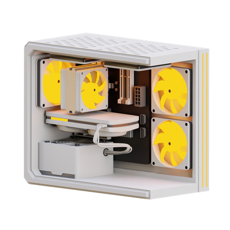 케이스 CPU 게임 3D Icon