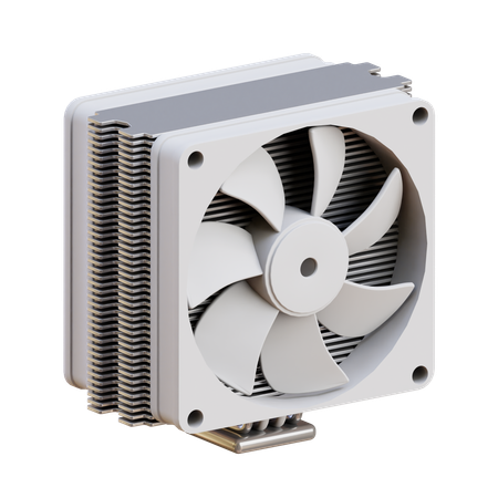 CPU 쿨러  3D Icon