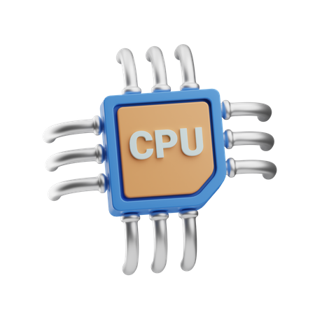 Cpu  3D Icon