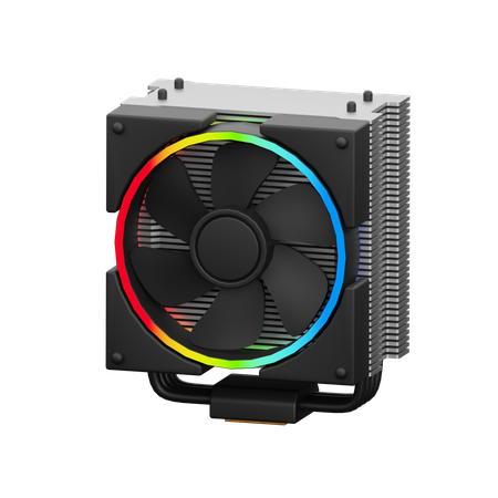 CPU クーラー RGB  3D Icon