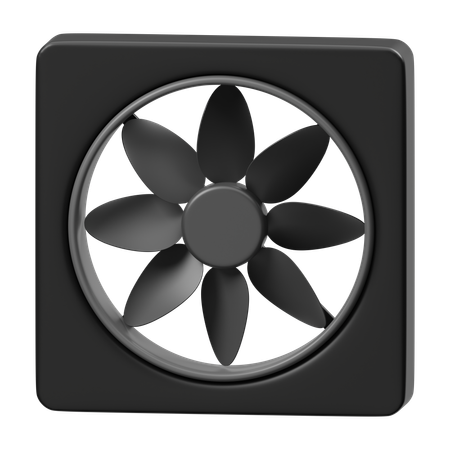 Cpu Fan  3D Icon