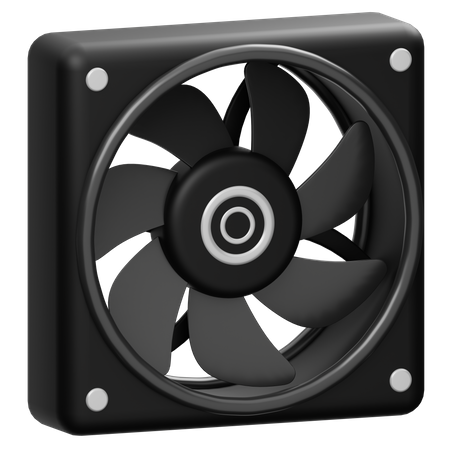 Cpu Fan  3D Icon