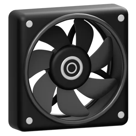 Cpu Fan  3D Icon