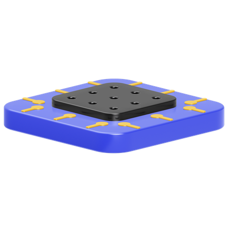 CPU-Platz  3D Icon