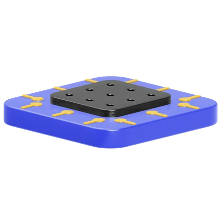 CPU-Platz  3D Icon