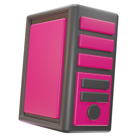 Cpu Unit  3D Icon