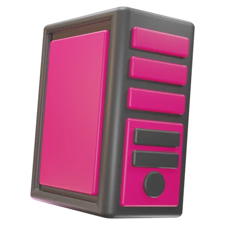 Cpu Unit  3D Icon