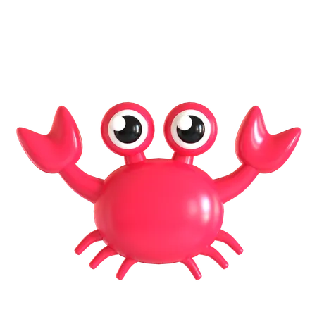 Crab 3 D Illustration 3D Icon