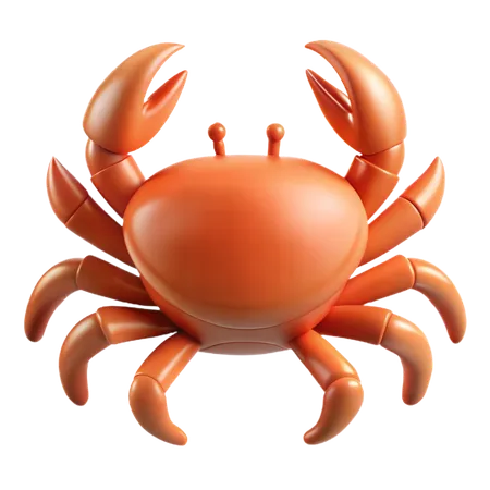 Crab  3D Icon