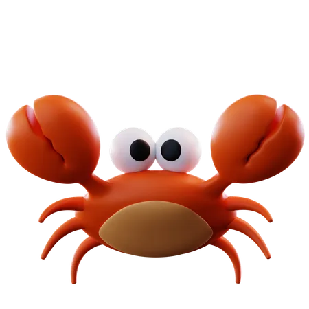 Crab  3D Icon