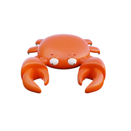 Crab  3D Icon