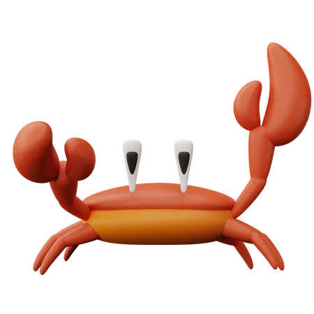 Crab  3D Icon