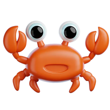 Crab  3D Icon