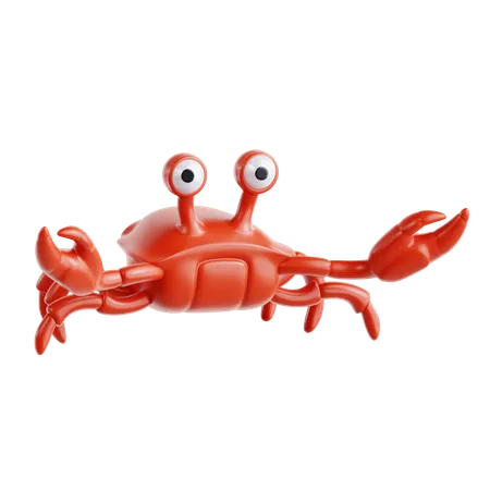 Crab  3D Icon