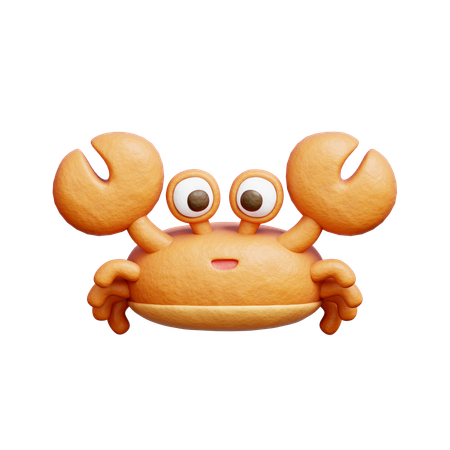 Crab  3D Icon