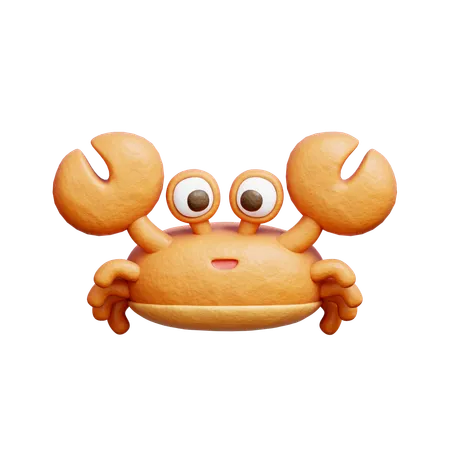 Crab  3D Icon