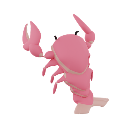 Crab  3D Icon