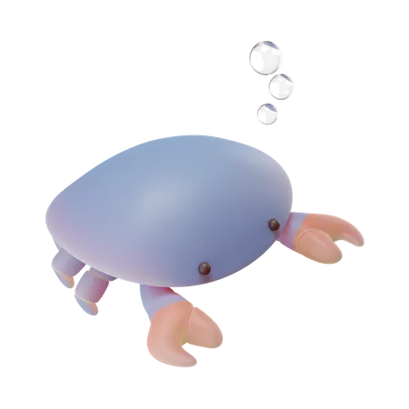 Crab  3D Illustration