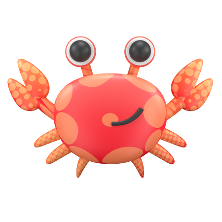 Crab 3D Icon