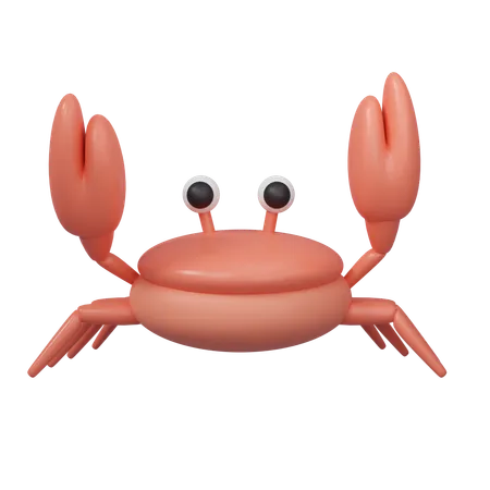 Crabe  3D Icon