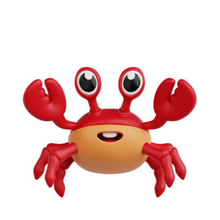 Crabe  3D Icon