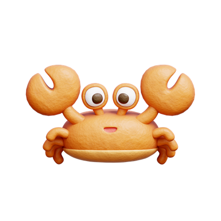 Crabe  3D Icon