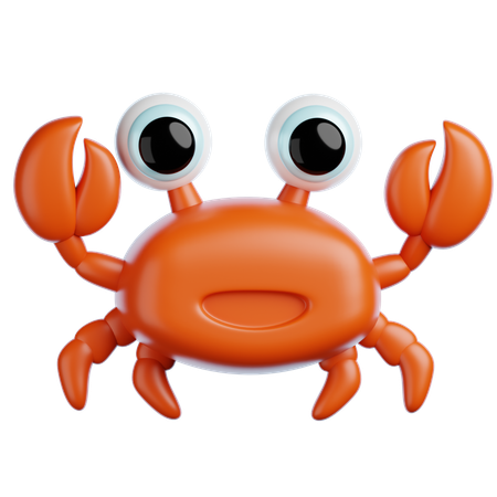 Crabe  3D Icon