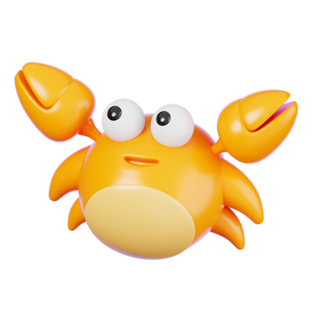 Crabe  3D Icon