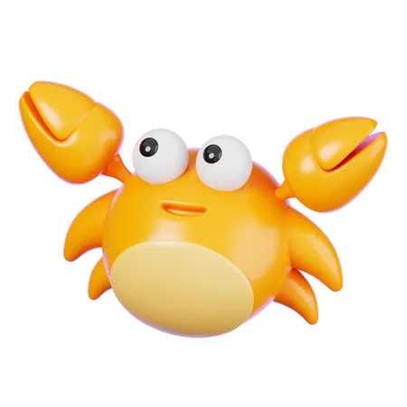 Crabe  3D Icon