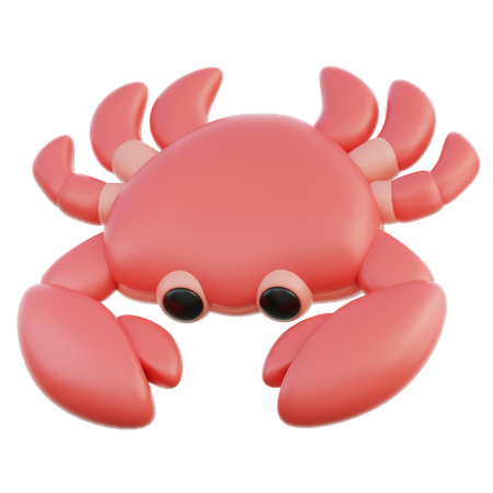 Crabe  3D Icon