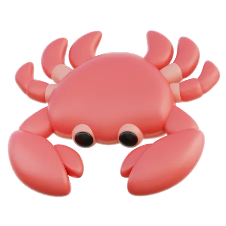 Crabe  3D Icon