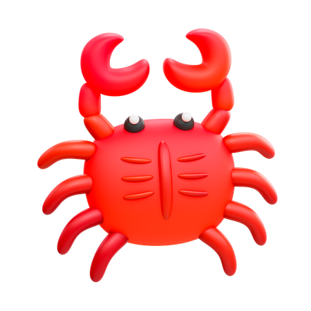 Crabe  3D Illustration