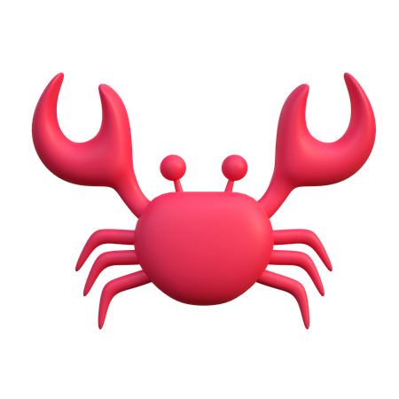 Crabe  3D Icon