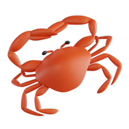 Crabe  3D Icon