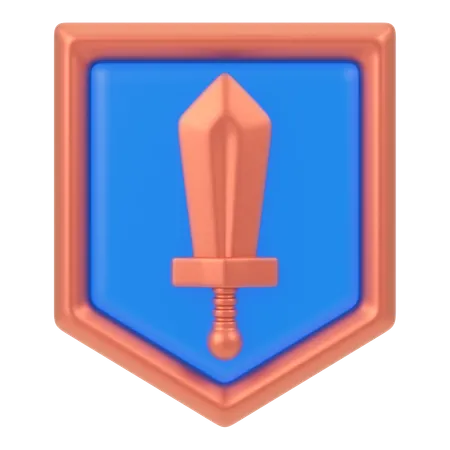 Distintivo 17  3D Icon