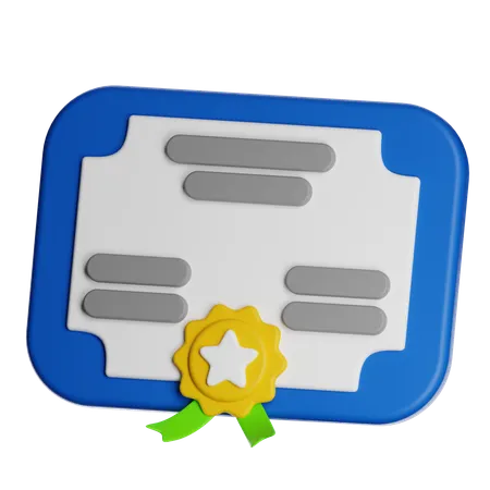 Crachá de auditor certificado  3D Icon