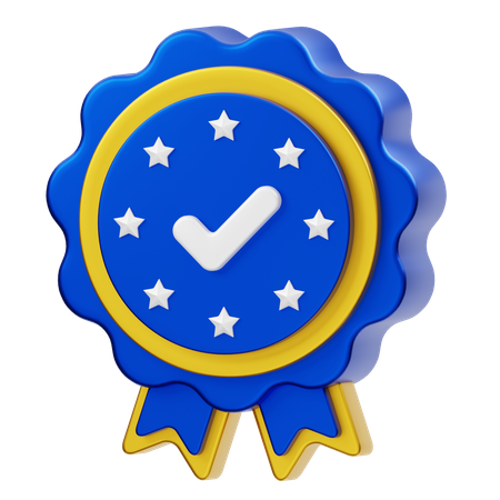 Distintivo de melhor escolha  3D Icon