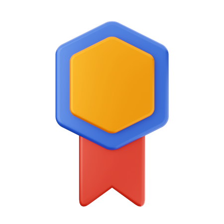 Emblema de recompensa  3D Icon
