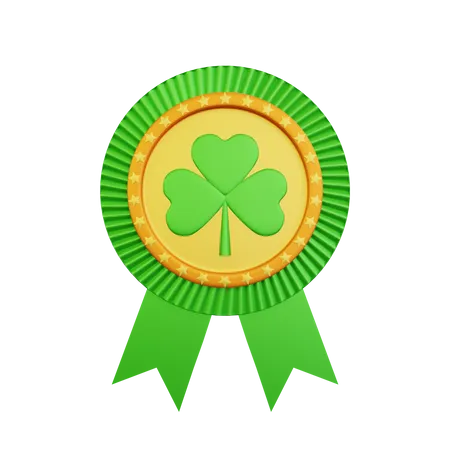 Distintivo irlandês  3D Icon