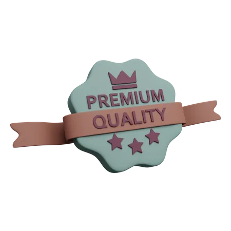 Selo premium  3D Icon