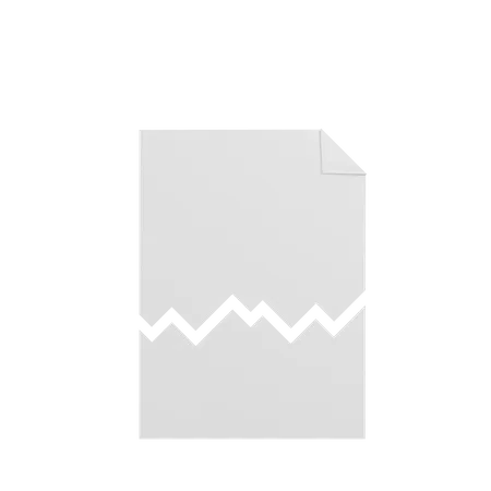 Crack-Datei  3D Illustration