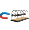 Cradle And Horseshoe Magnet