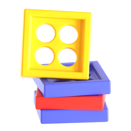 Craft Button  3D Icon