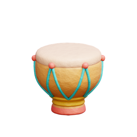 Craft drum  3D Icon