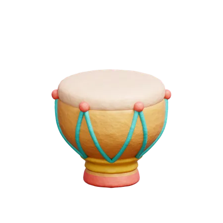 Craft drum  3D Icon