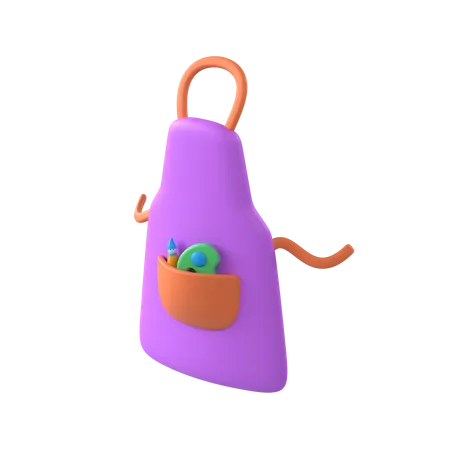 Crafting Apron  3D Icon