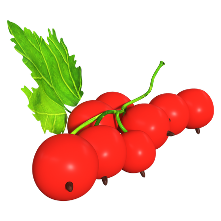 Cranberry 3D Icon