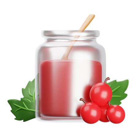 Cranberry Jam  3D Icon