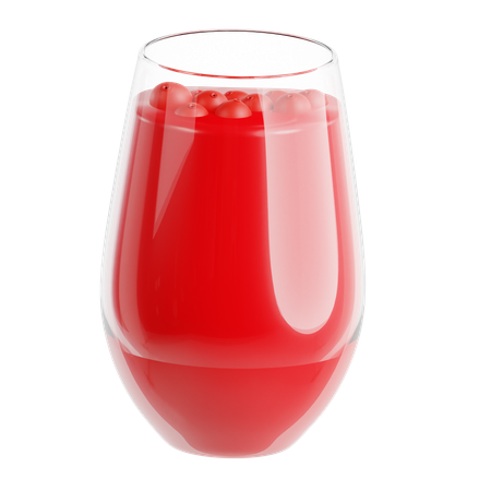 Cranberry juice  3D Icon